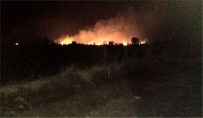 महाराष्ट्र : वर्धा में सैन्य डिपो में विस्फोट, 3 लोगों की मौत,12 घायल