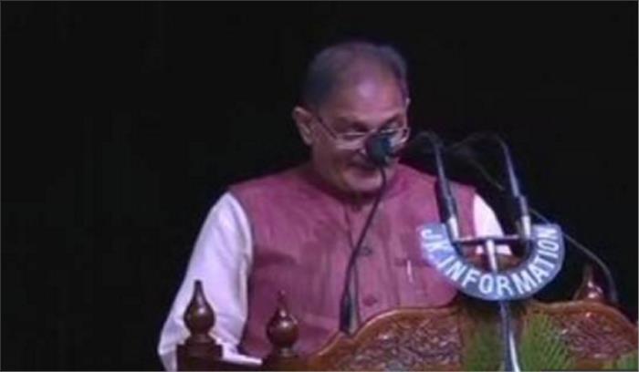 महबूबा मुफ्ती की कैबिनेट में फेरबदल, कविंदर गुप्ता ने ली मंत्री पद की शपथ