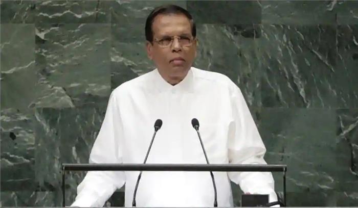 मेरी हत्या में रॉ की साजिश की खबरें गलत: मैत्रीपाला सिरीसेना मेरी हत्या में रॉ की साजिश की खबरें गलत: मैत्रीपाला सिरीसेना