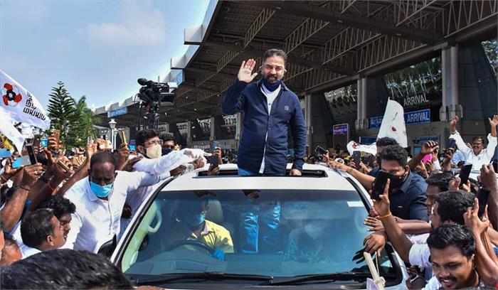 लगातार चुनाव प्रचार से कमल हासन के पैर में दर्द, हैं बेड रेस्ट पर