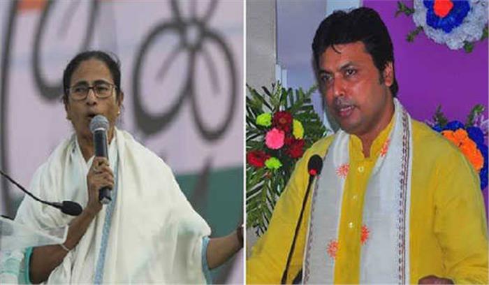 ममता ने खुद की कब्र खुद खोदी : विप्लव देव