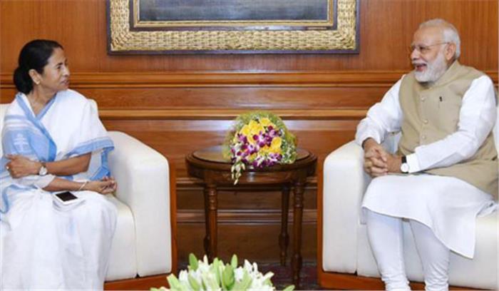 ममता बनर्जी ने की प्रधानमंत्री से मुलाकात