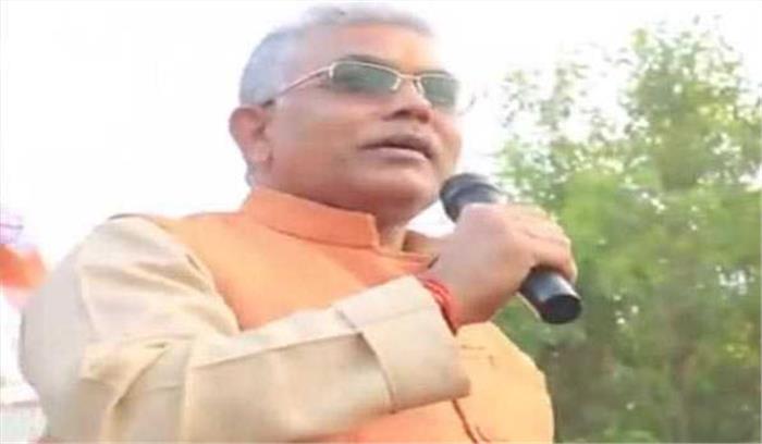 ममता बनर्जी कभी भी प्रधानमंत्री नहीं बनेगी : दिलीप घोष