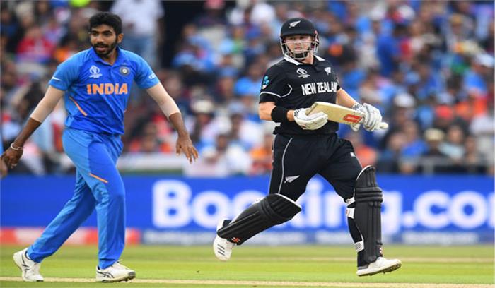 विश्वकप :न्यूजीलैंड ने भारत को 240 रन का लक्ष्य दिया