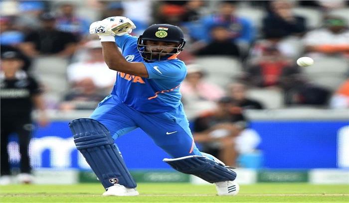 विश्व कप (सेमीफाइनल) :  रवींद्र जडेजा का अर्धशतक पूरा, भारत- 181/6