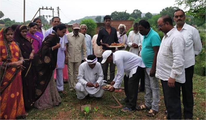 अतिरिक्ति कक्ष निर्माण का भूमिपूजन