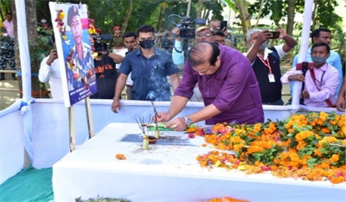 मणिपुर में शहीद हुए असम राइफल्स के जवान की याद में सड़क बनेगी : सरमा