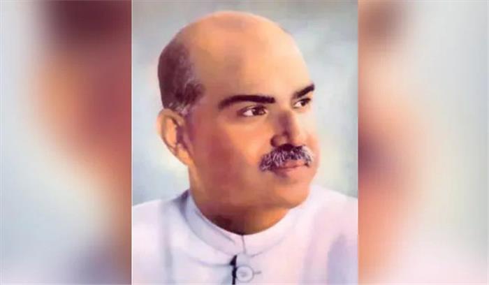 मनोज सिन्हा ने श्यामा प्रसाद मुखर्जी को किया नमन मनोज सिन्हा ने श्यामा प्रसाद मुखर्जी को किया नमन