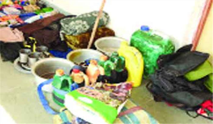 मुठभेड़ में भारी मात्रा में नक्सली सामग्री बरामद