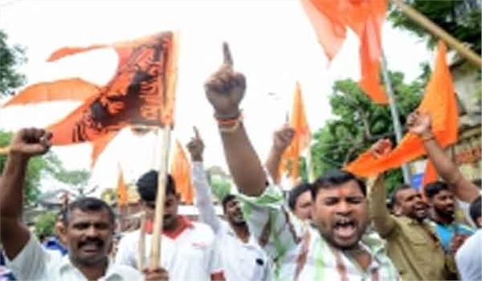 मराठा आरक्षण : महाराष्ट्र में हिंसा, 1 व्यक्ति ने आत्महत्या की