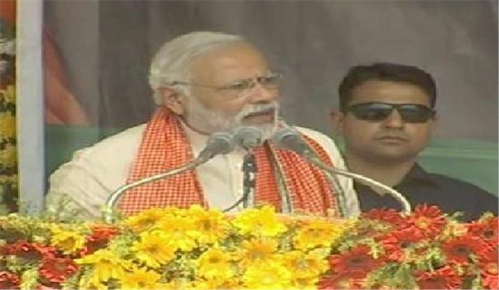  अपना काम नहीं करने वाले काम का ढोल पीट रहे : मोदी 