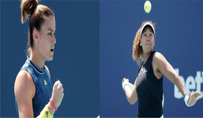 मियामी ओपन: विश्व की नंबर-2 खिलाड़ी नाओमी ओसाका को मारिया सक्कारी ने दी मात