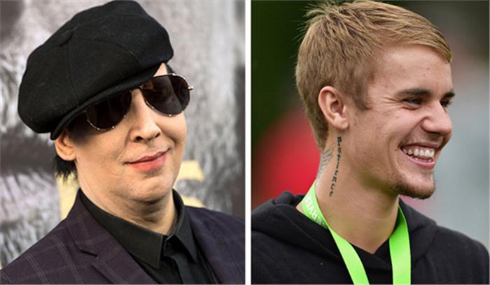 गायक मर्लिन मैनसन ने जस्टिन बीबर को बताया लड़की