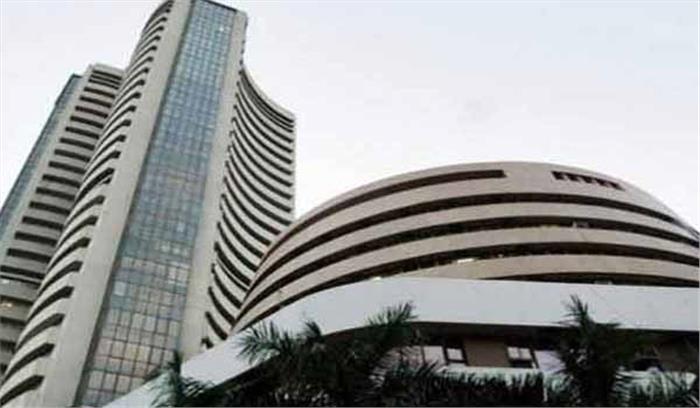सेंसेक्स ने 34,000 के मनोवैज्ञानिक स्तर को किया पार 