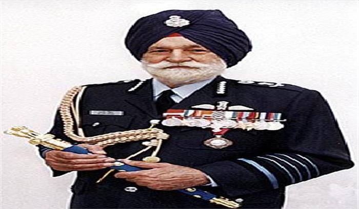 मार्शल अर्जन सिंह अस्पताल में भर्ती, मिलने पहुंचे प्रधानमंत्री