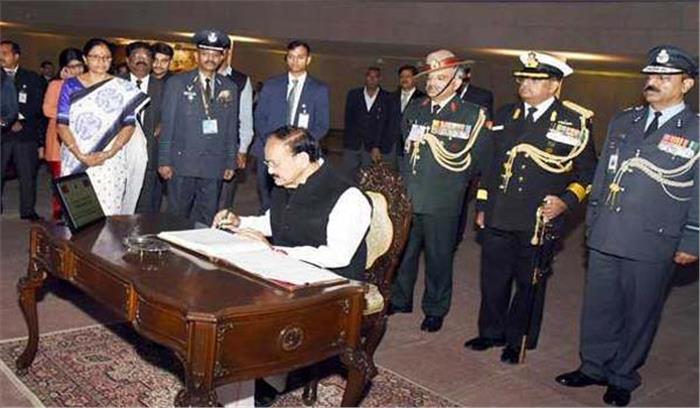 शहीदों को समर्पित है राष्ट्रीय युद्ध स्मारक : वेंकैया
