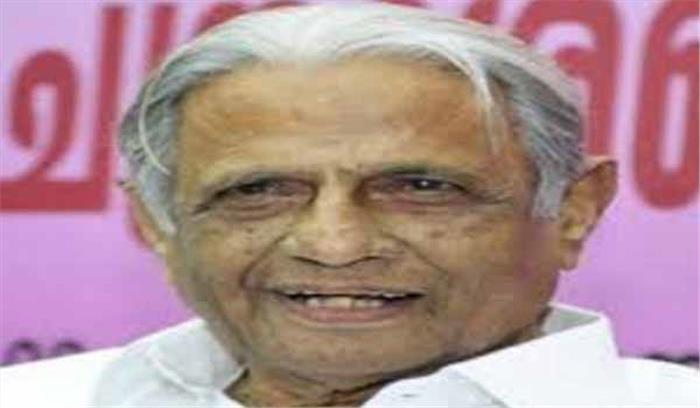 केरल: पूर्व मंत्री ई. चंद्रशेखरन नायर का निधन