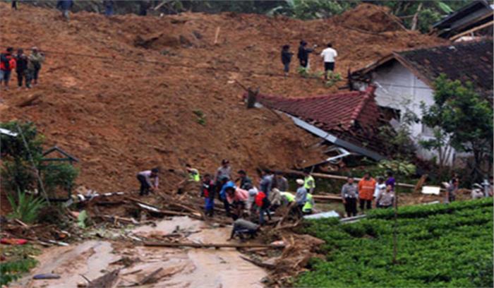 इंडोनेशिया: भूस्खलन से छह लोगों की मौत, 10 लापता