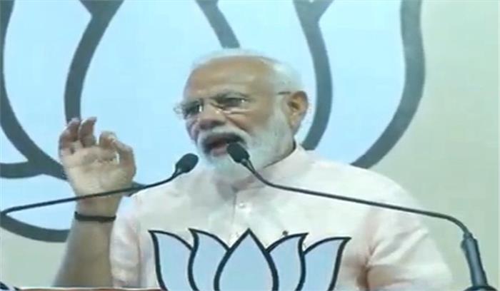 मसूद के खिलाफ सारी दुनिया हमारे साथ : मोदी