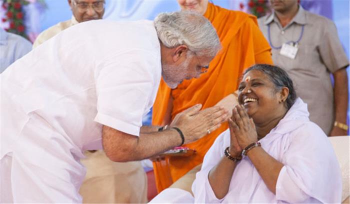 माता अमृतानंदमयी देवी वीडियो कांफ्रेंसिंग के जरिये पीएम मोदी से करेंगी बातचीत