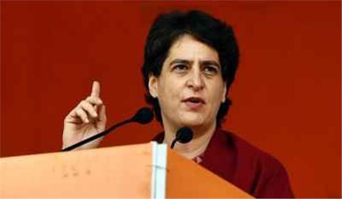 मथुरा में अब 23 को किसान पंचायत करेंगी प्रियंका