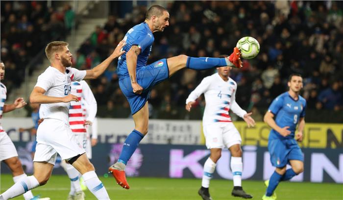 इटली ने दोस्ताना मैच में अमेरिका को 1-0 से दी मात 