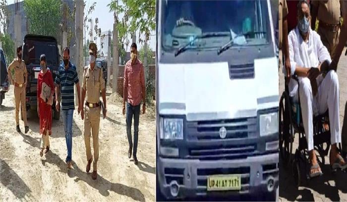 मुख्तार अंसारी के एंबुलेंस मामले में बाराबंकी पुलिस पहुंची मऊ