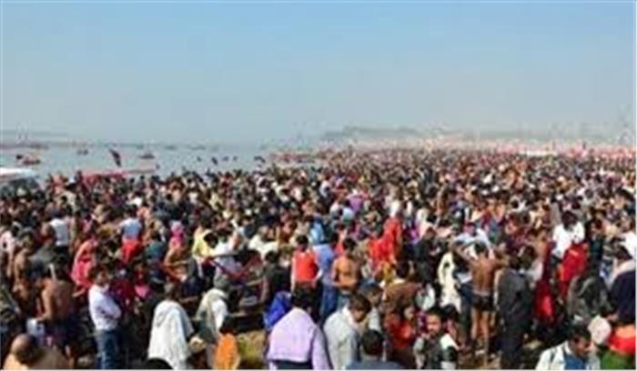 मौनी अमावस्या पर हजारों श्रद्धालुओं ने कुंभ में लगाई डुबकी