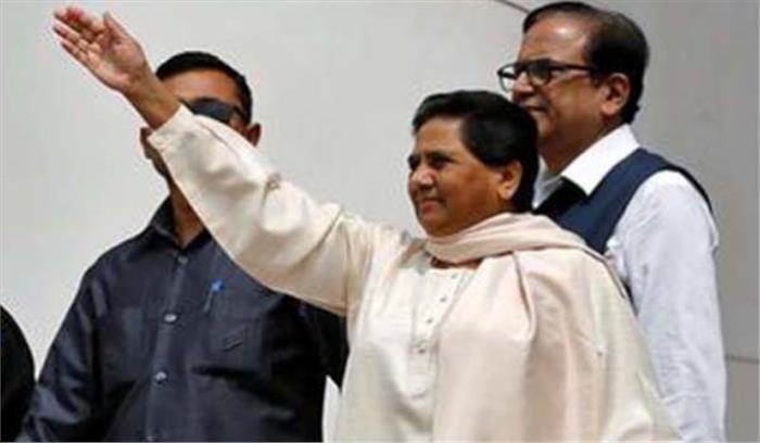 भाजपा को उप्र में आने से केवल बसपा ही रोक सकती है - मायावती