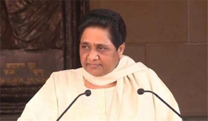 प्रधानमंत्री के महासंवाद कार्यक्रम पर  मायावती ने  साधा निशाना