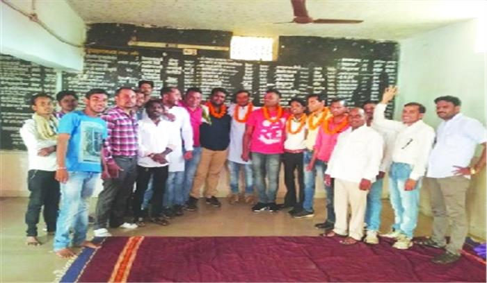 युवा कांग्रेस विधानसभा बलौदाबाजार की मासिक बैठक