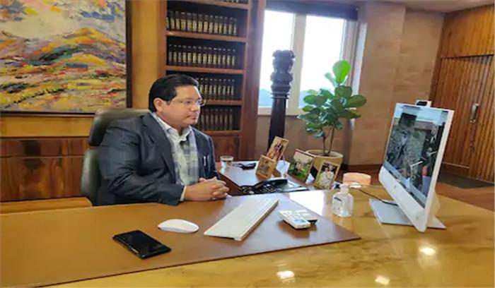 मेघालय के मुख्यमंत्री कोनराड ने खुद के कोरोना पॉजिटिव होने की पुष्टि की मेघालय के मुख्यमंत्री कोनराड ने खुद के कोरोना पॉजिटिव होने की पुष्टि की