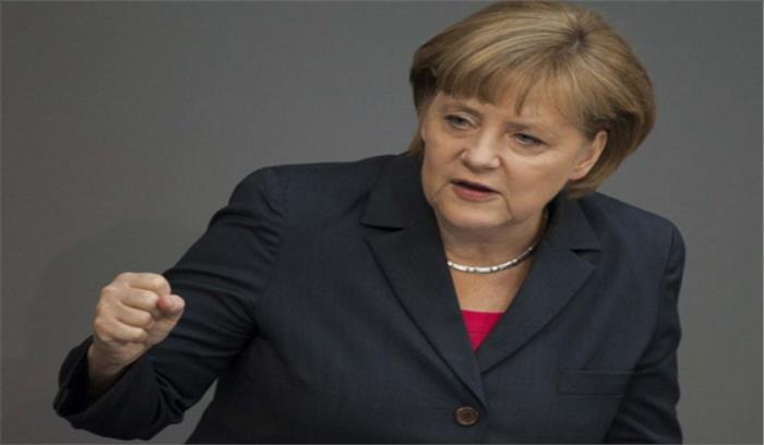 यूरोप, अमेरिका और अन्य साझेदारों के भरोसे नहीं रह सकता : मर्केल यूरोप, अमेरिका और अन्य साझेदारों के भरोसे नहीं रह सकता : मर्केल