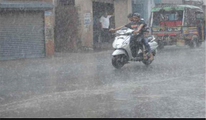 पूर्वी राजस्थान के 13 जिलों में अत्यधिक वर्षा की चेतावनी