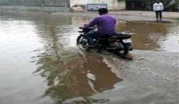 मैट्रो की लापरवाही के चलते राजा विहार हुआ जलमग्न, निगम ने दी राहत