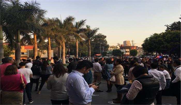 मैक्सिको में भीषण भूकंप से लाखों मकानों में बिजली आपूर्ति बाधित,   50 घरों काे हुआ नुकसान