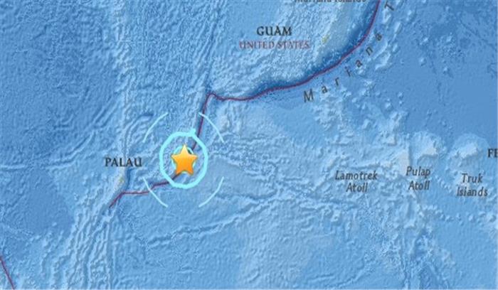माइक्रोनेशिया में आज भूकंप के तेज झटके