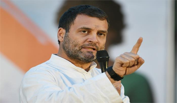 बड़ी संख्या में प्रवासी मज़दूरों का पलायन शर्मनाक : राहुल