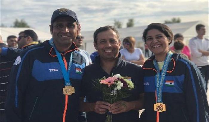 एशियन शॉटगन चैम्पियनशिप: मिराज और रश्मि ने जीता स्वर्ण