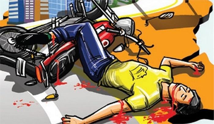 यूपी के मिर्जापुर में अलग-अलग सड़क दुर्घटना में दो युवकों की मौत