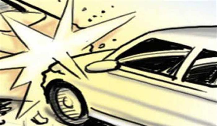  उत्तर प्रदेश में कार दुर्घटना, 2 की मौत 