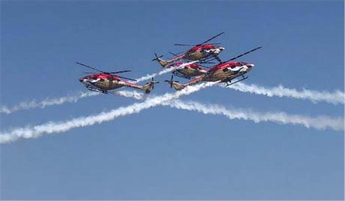 एरो इंडिया 2019 : वायु सेना ने सूर्य किरण के पायलट साहिल गांधी को श्रद्धांजलि दी