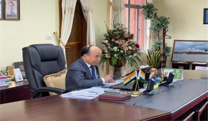 मिजोरम के मुख्यमंत्री की मोदी से अपील, 11 विशेष श्रेणी राज्यों को मुफ्त कोविड टीके दें