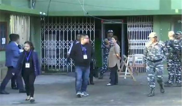 मिजोरम : भारी सुरक्षा के बीच मतगणना शुरू ​​​​​​​