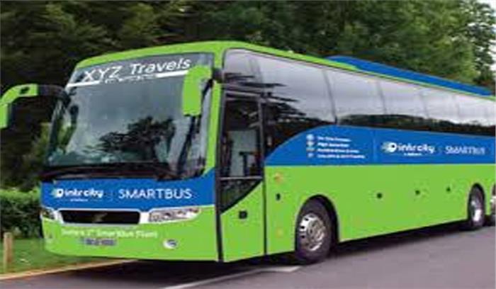 इंटरसिटी रेलयात्री ने उत्तरप्रदेश और पंजाब के लिये फिर शुरु की स्‍मार्टबस