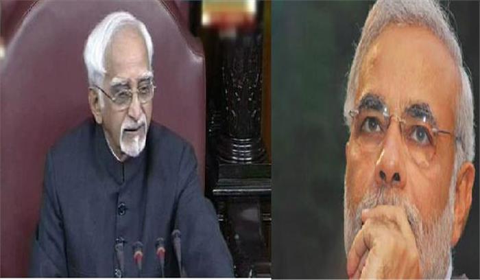 मोदी और हामिद अंसारी ने गोवर्धन रेड्डी के निधन पर शोक जताया