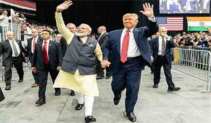 मोदी ने किया ट्रंप का शुक्रिया अदा