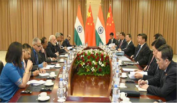 माेदी ने जिनपिंग से द्विपक्षीय मुद्दों पर की बातचीत