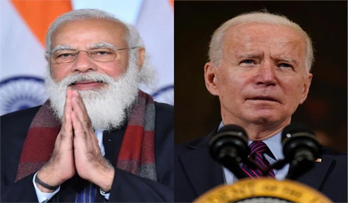 मोदी ने अमेरिकी राष्ट्रपति जो बाइडेन से फोन पर की बात, क्षेत्रीय मुद्दों पर की चर्चा