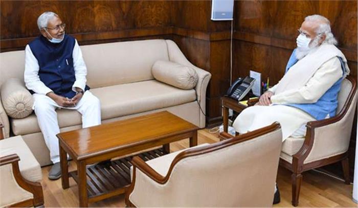 मोदी से मिले नीतीश, कृषि कानूनों का किया समर्थन